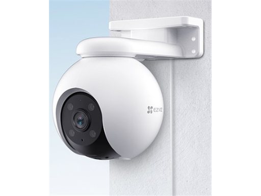 [96208] CAMARA MARCA EZVIZ, MODELO H8 PRO, 3K, SOPORTA HASTA 512GB SD, (1920 X 1080P), 4MM, DETECTOR DE MOVIMIENTO, IR 30MTS, CHARLA BIDIRECCIONAL, VISION NOCTURNA A COLOR,