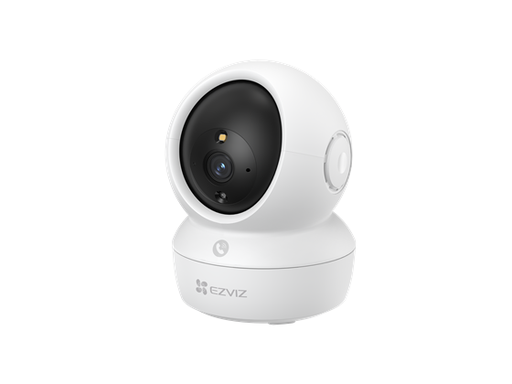 [96726] CAMARA PT INTERIOR MARCA EZVIZ, MODELO H6C, SOPORTA MEMORIA MICRO HASTA 256GB SD, (1920 X 1080P), DETECTOR DE MOVIMIENTO, IR 10MTS, CHARLA BIDIRECCIONAL, WIFI 2.4GHZ.