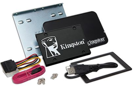 [88954] DISCO DE ESTADO SOLIDO KINGSTON SSD 256GB, 2.5", SATA3, NEGRO. (KIT INCLUYE: SOFTWARE DE CLONACION CON KIT DE ACTUALIZACION).