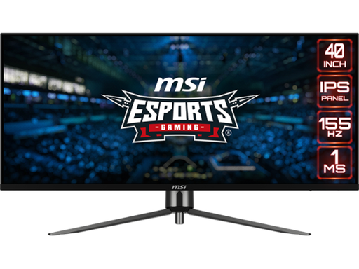 [96713] MONITOR MSI MAG401QR 40" 2K, 1 X DISPLAYPORT 1.4A / 1 X USB-C (DP ALTERNATIVE) / 2 X HDMI 2.0B, 1 X USB 2.0 TYPE-B UPSTREAM / 2 X USB 2.0 TYPE-A DOWNSTREAM, 155HZ IPS, AMD ADAPTIVE SYNC,