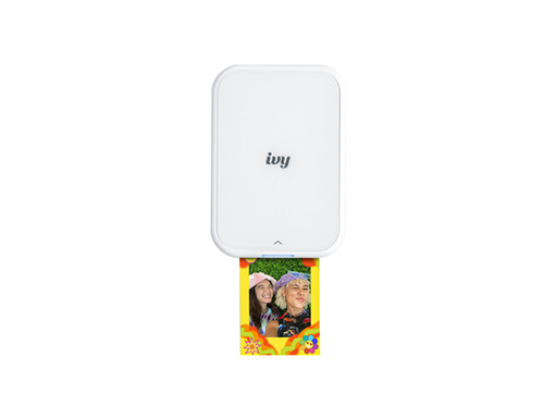 [106945] IMPRESORA FOTOGRAFICA PORTATIL COLOR PURE WHITE CANON, IVY2, COMPATIBLE CON ANDROID Y IOS, UTILIZA TECNOLOGIA CANON ZINK