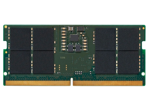 [107965] MEMORIA 16GB (1X16GB) KINGSTON, P/LAPTOPS, DDR5, 5600MT/S, CL46 1RX8 1.1V 262-PIN 16GBIT, NON-ECC UNBUFFERED SODIMM.
