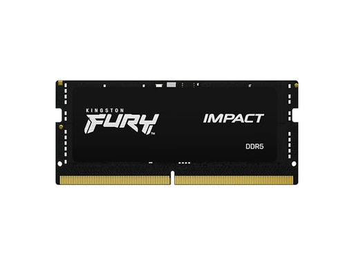 [107967] MEMORIA 32GB (1X32GB) KINGSTON, P/LAPTOPS, DDR5, 5600MT/S, CL40 2RX8 1.1V 262-PIN 16GBIT, NON-ECC UNBUFFERED SODIMM.