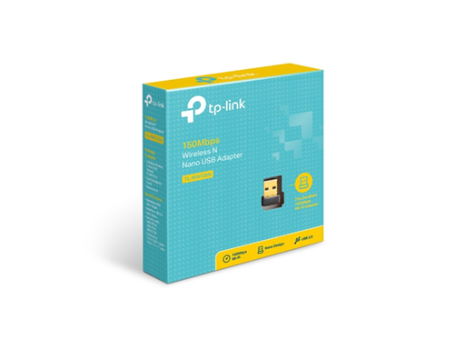 [108032] ADAPTADOR NANO TP-LINK WI-FI 4 N150 USB PARA PC.