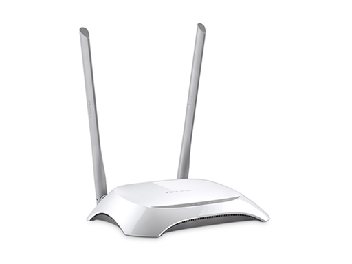 [80951] ROUTER WIRELESS TP-LINK TL-WR840N, 2.4GHZ/300MBPS, 1 PUERTO WAN + 4 PUERTOS LAN, 802.11B/G/N, WPS.