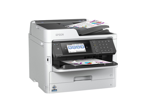 [108513] IMPRESORA EPSON WF-C5810 MULTIFUNCIONAL WORKFORCE PRO, SISTEMA DE BOLSA DE TINTA REMPLAZABLE, PRECISION HEAT-FREE, 3,8 PICOLITROS, 4,800 X 1,200 DPI, 34PPM (NEGRO/COLOR), DUPLUX AUT EN A4, 8000 PAGINAS MENSUALES MAX. PANTALLA LCD DE 4,3" LCD,  USB, WIFI, WRELESS, ETHERNET.