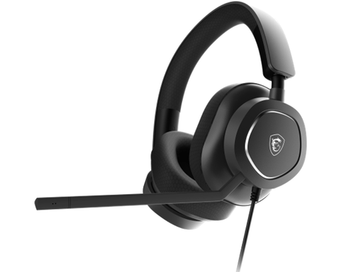 [108764] AUDIFONO CON MICROFONO MSI MAESTRO 300, GAMING HEADSET, MICROFONO UNIDIRECCIONAL DESMONTABLE, RESPUESTA DE FRECUENCIA: 20 – 40000 HZ, ALMOHADILLAS INTERCAMBIABLES MALLA/CUERO, USB-C TO A ADAPTADOR, COMPATIBLES CON PC, MAC, PLAYSTATION, NINTENDO SWITCH, ANDROID Y IOS, PESO 258G, COLOR NEGRO.