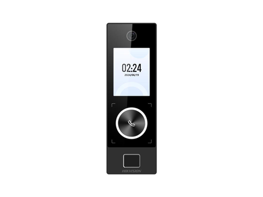 [109382] CONTROL DE ACCESO HIKVISION, TERMINAL FACIAL, PANTALLA DE 2.4¨, WIFI, 1000 ROSTROS Y LECTOR DE TARJETAS EM 3000, HUELLAS 3,000, USUARIO 1000, CAPACIDAD FACIAL 1000, EVENTO 150,000