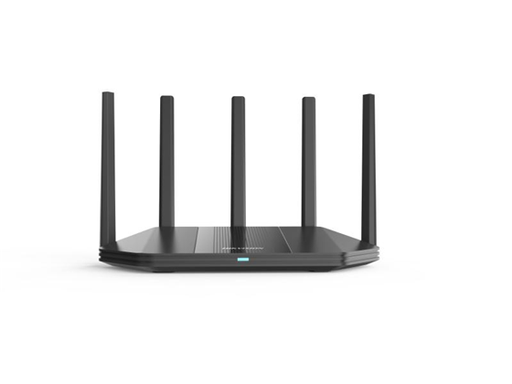 [109390] ROUTER INALAMBRICO HIKVISION WIFI 6 GIGABIT, HASTA 1800 MBPS, DOBLE BANDA AC (2.4 GHZ Y 5 GHZ), 3 PUERTOS LAN 10/100/1000 MBPS,  1 PUERTO WAN 10/100/1000 MBPS, 5 ANTENAS EXTERNAS OMNIDIRECCIONAL DE 5 DBI, INTERIOR