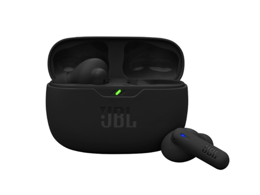 [109647] AUDIFONO JBL VIBE BEAM 2 NEGRO, BLUETOOTH, INTEGRACION CON ASISTENTE DE VOZ, CANCELACION ACTIVA DE RUIDO, MICROFONO INTEGRADO, BATERIA RECARGABLE, CONTROL TACTIL, RESISTENTE AL AGUA, ESTUCHE DE CARGA, COLOR NEGRO (JBLVBEAM2BLKAM)