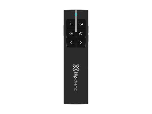 [109863] CONTROL KLIP XTREME SLIDE MASTER PRO PRESENTADOR, WIRELESS CON PUNTERO LASER INTEGRADO, BOTONES MULTIFUNCIONALES, BATERIA INTEGRADA CON AUTONOMIA HASTA 48 HORAS DE USO CONTINUO (KPP-500)