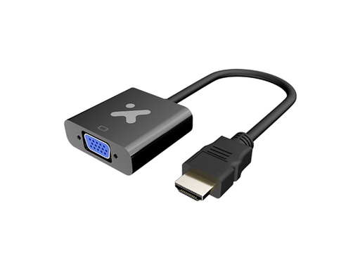 [109884] ADAPTADOR XTECH HDMI MACHO A VGA HEMBRA (XTC-384)