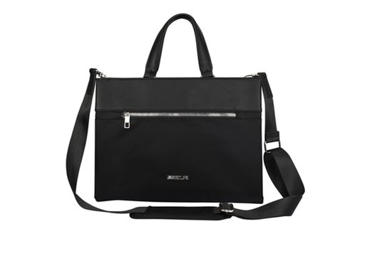 [110117] BULTO PARA LAPTOP  BESTLIFE 14.1" TIPO CARTERA (MUJER), BRIEFCASE, PARA HOMBRO Y DE MANO, 2 ZIPPER, IMPERMEABLE, NEGRO (BBC-3920BK-14.1)
