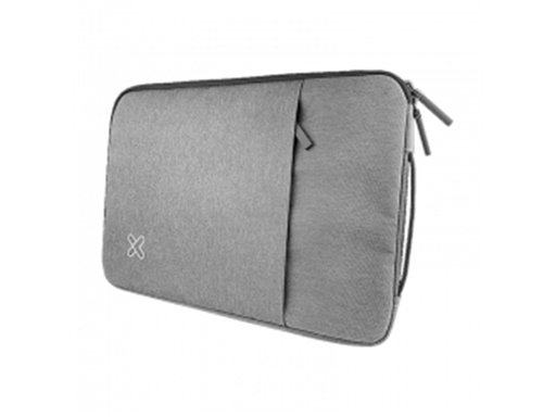 [94245] BULTO PARA LAPTOP KLIP XTREME SQUAREPRO, TIPO SLEEVE 15.6" SILVER, ACOLCHADO, CON BOLSILLO Y AGARRADERA, KSN-420SV