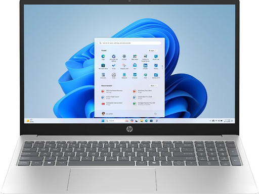 [110374] LAPTOP HP 15-FC0025, 15.6” FHD TOUCH, AMD RYZEN™ 5 7520U, 8GB SOLDED 1TB SSD PCIE M.2, GRÁFICOS AMD RADEON™, 1 USB-C, 1 USB-A, 1 HDMI, WIFI-6, BLUETOOTH® 5.4, ADAPTADOR DE CA SMART DE 45 W, WINDOWS 11 HOME, NATURAL SILVER (CK3Q5UA#ABA)