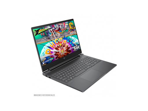 [110378] LAPTOP HP VICTUS 15-FB3093DX GAMING 15.6" FHD 144HZ, AMD RYZEN 7 7445HS, 16GB, 512GB SSD M.2, GRAFICOS RTX 4050 6GB DDR6, PUERTOS 2X USB 3.1, 1X HDMI 2.1, 1X GBE LAN, LECTOR DE TARJETA SD, BACKLIT, WIFI 6, BT 5.3, WINDOW 11 INGLES, MICA SILVER